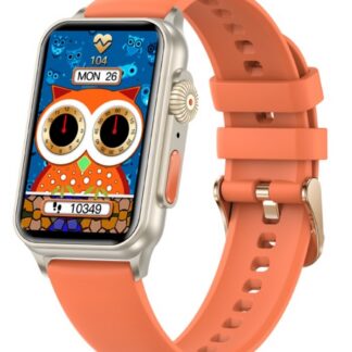 Smartwatch Damski RUBICON RNCF06 Tytan/Orange SMARUB221