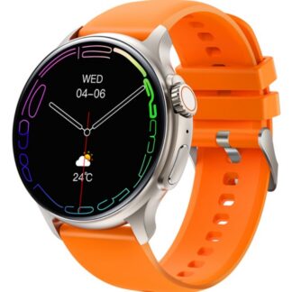 Smartwatch Męski RUBICON RNCF12 Tytan/Orange SMARUB245