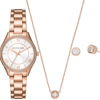 Zegarek Damski Michael Kors Lauryn + biżuteria MK4850SET + BOX