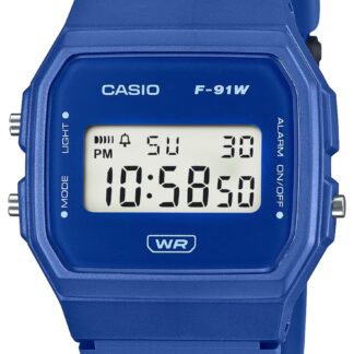 Zegarek CASIO Unisex F-91WB-2A1EF + BOX