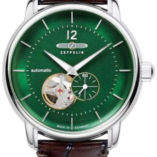 Zegarek Męski ZEPPELIN LZ120 Open Heart Automatic 8166-4 + BOX
