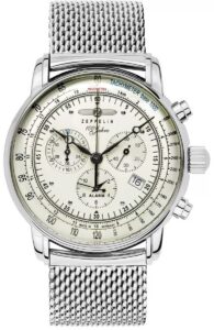 Zegarek Męski ZEPPELIN 100 Jahre Chronograph 8680M-3 + BOX