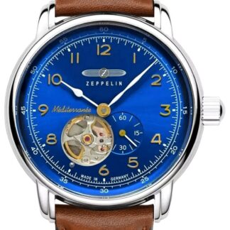 Zegarek Męski ZEPPELIN Méditerranée Open Heart Automatic 9666-3 + BOX