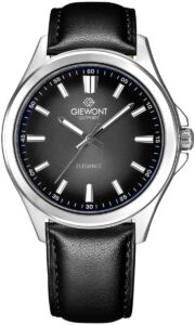 Zegarek Męski Giewont Elegance Sapphire Czarny GW5160-A2