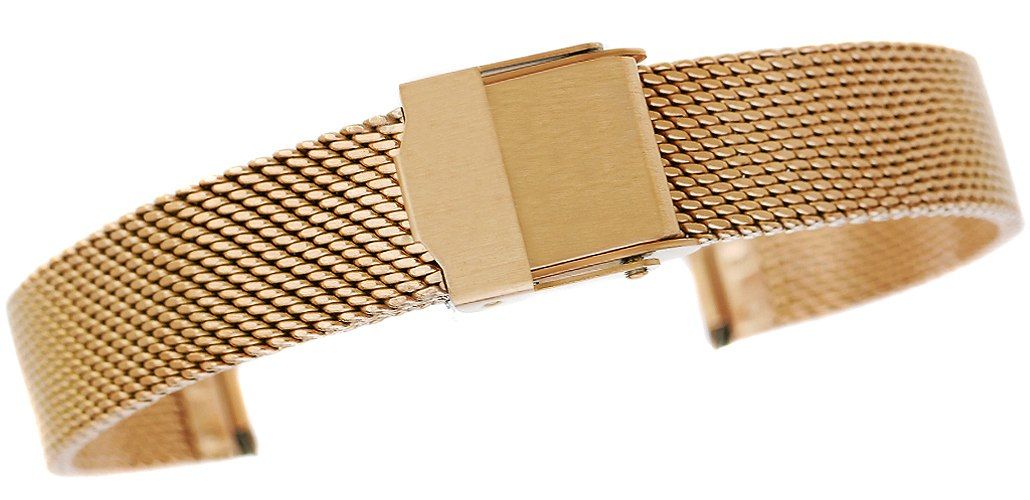 Bransoleta - Siatka Gold 12 mm gr. 1,9 mm ANAG-12