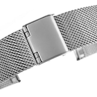 Bransoleta - Siatka Mesh Silver JKIPS18 mm gr 2,0 mm