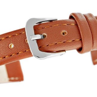 Pasek do zegarka CLASSIC - skóra 14 mm 4999-14XXL-2S Brązowy