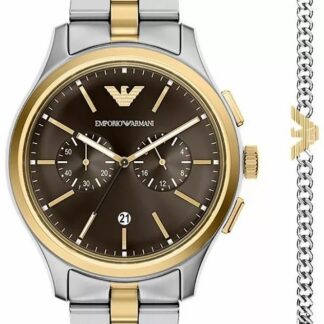 Zegarek Męski Emporio Armani Dario Chronograph AR80084SET + BOX