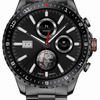Smartwatch Męski GRAVITY GT16-2 Black / Czarna Bransoleta