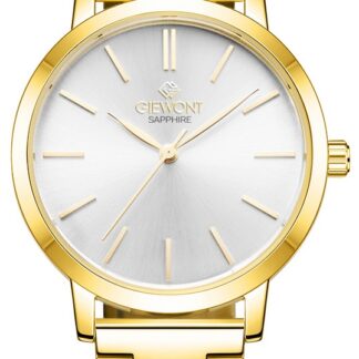 Zegarek Damski Giewont Sapphire Złoto Srebrny GW2360-B2