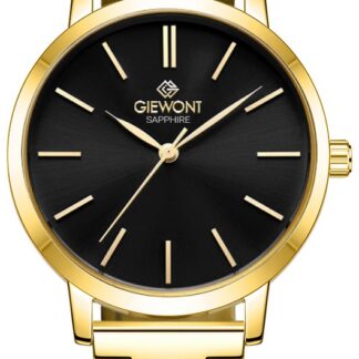 Zegarek Damski Giewont Sapphire Złoto Czarny GW2360-B3