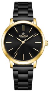 Zegarek Damski Giewont Sapphire Złoto Czarny GW2360-B4