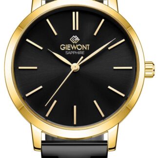 Zegarek Damski Giewont Sapphire Złoto Czarny GW2360-B4