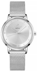 Zegarek Damski Giewont Sapphire Srebrny GW4130-B1