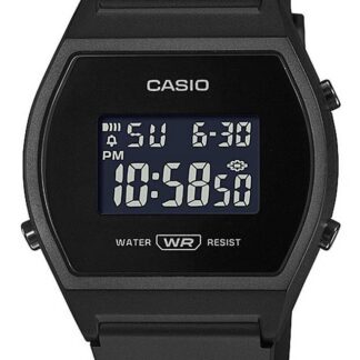 Zegarek Damski CASIO LW-204-1BEF Czarny Unisex + BOX