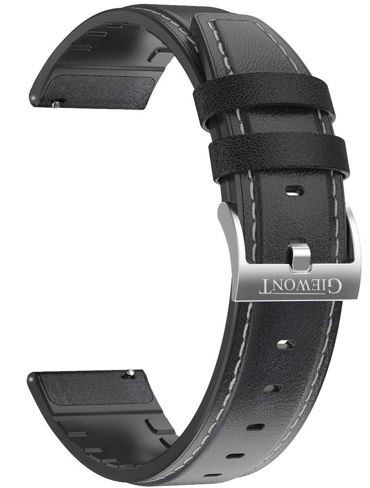 Pasek do Smartwatch GIEWONT GW440 GWP440-2 - Leather Black