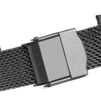 Bransoleta - Siatka Black 12 mm gr. 1,9 mm ANAB-12