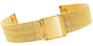Bransoleta Fashion Mesh Złota IPG 14 mm FA14G