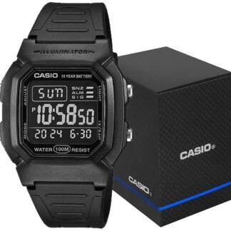Zegarek Męski CASIO W-800H-1BVES + BOX