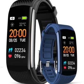 Smartwatch GIEWONT Czarno Granatowy 2 Paski GW200-6