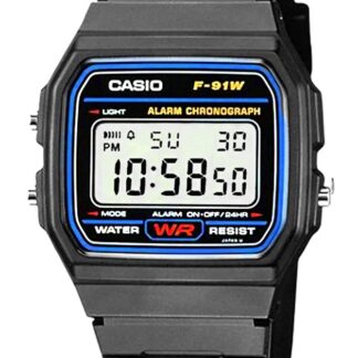 Zegarek Męski CASIO F-91W-1YEG + BOX