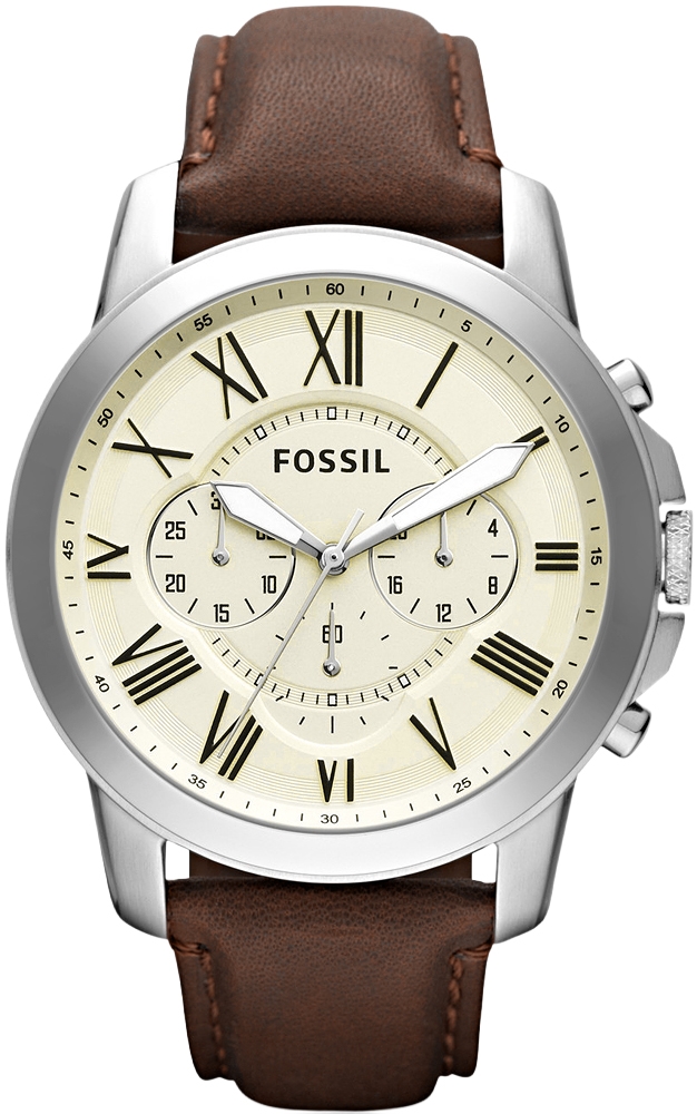 Zegarek Męski FOSSIL Grant Leather FS4735 + BOX