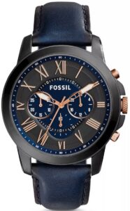 Zegarek Męski FOSSIL Grant Leather FS5061 + BOX