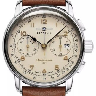 Zegarek Męski ZEPPELIN Mediterranee Chronograph 9670-5 + BOX