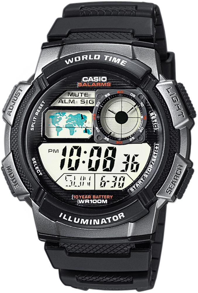 Zegarek Męski CASIO AE-1000W-1BVDF + BOX