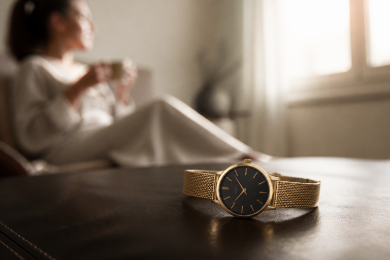 zegarek fossil damski na bransolecie mesh
